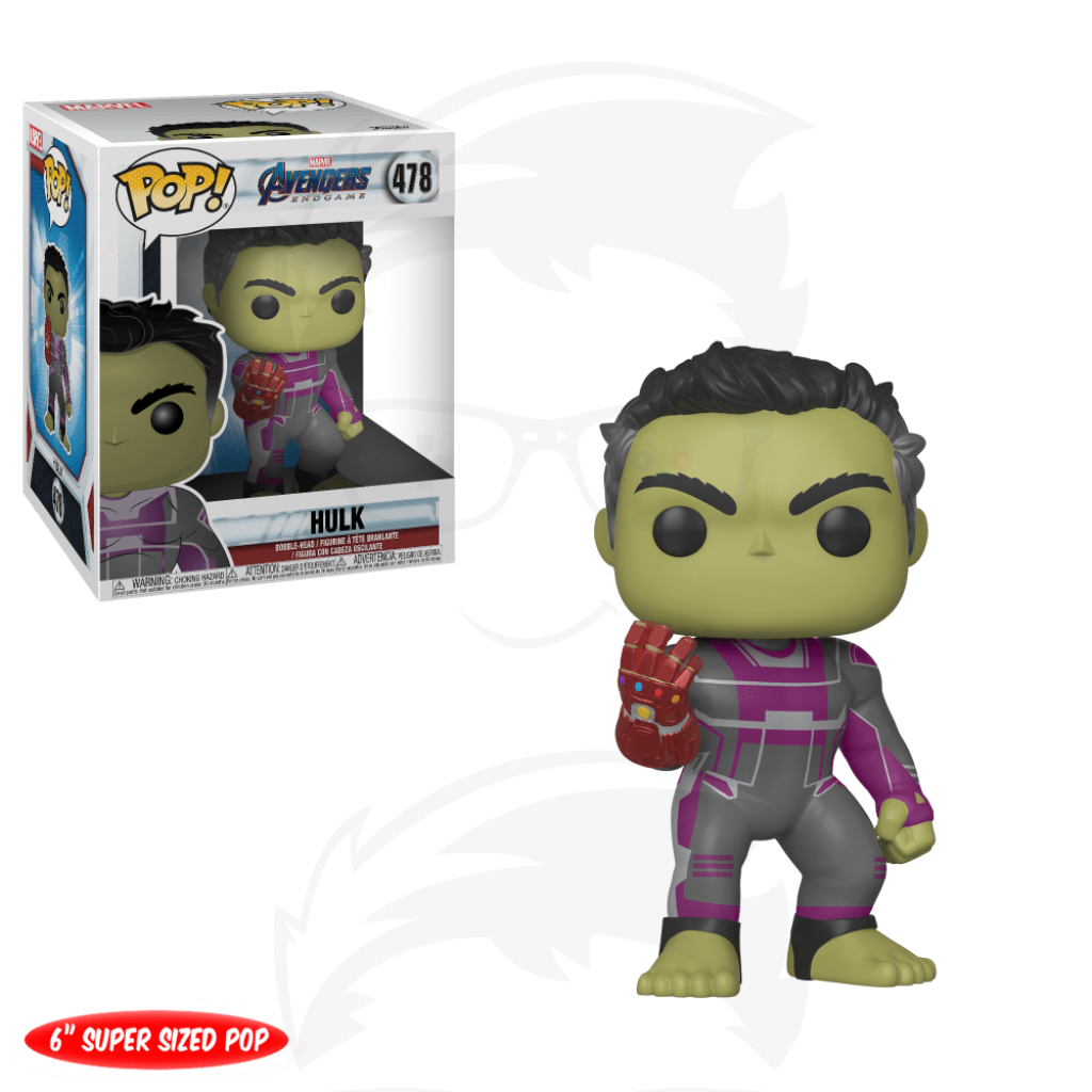 Pop! Marvel: Avengers Endgame - 6 Hulk With Gauntlet (Exc) Pop! Marvel: Avengers Endgame - 6 Hulk With Gauntlet (Exc)